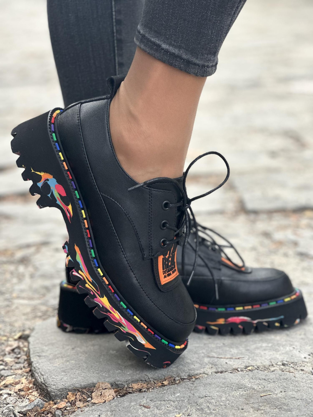 Wyjątkowe Półbuty ze Skóry Naturalnej