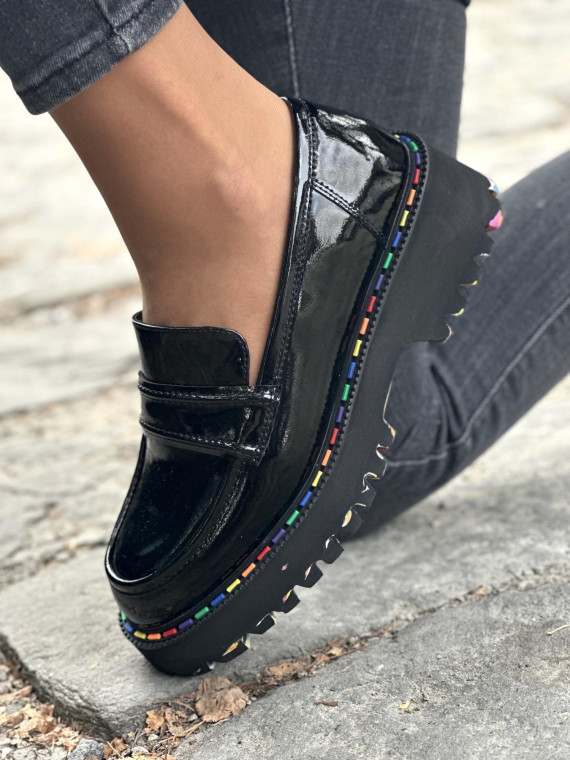 Eleganckie Mokasyny ze Skóry Naturalnej