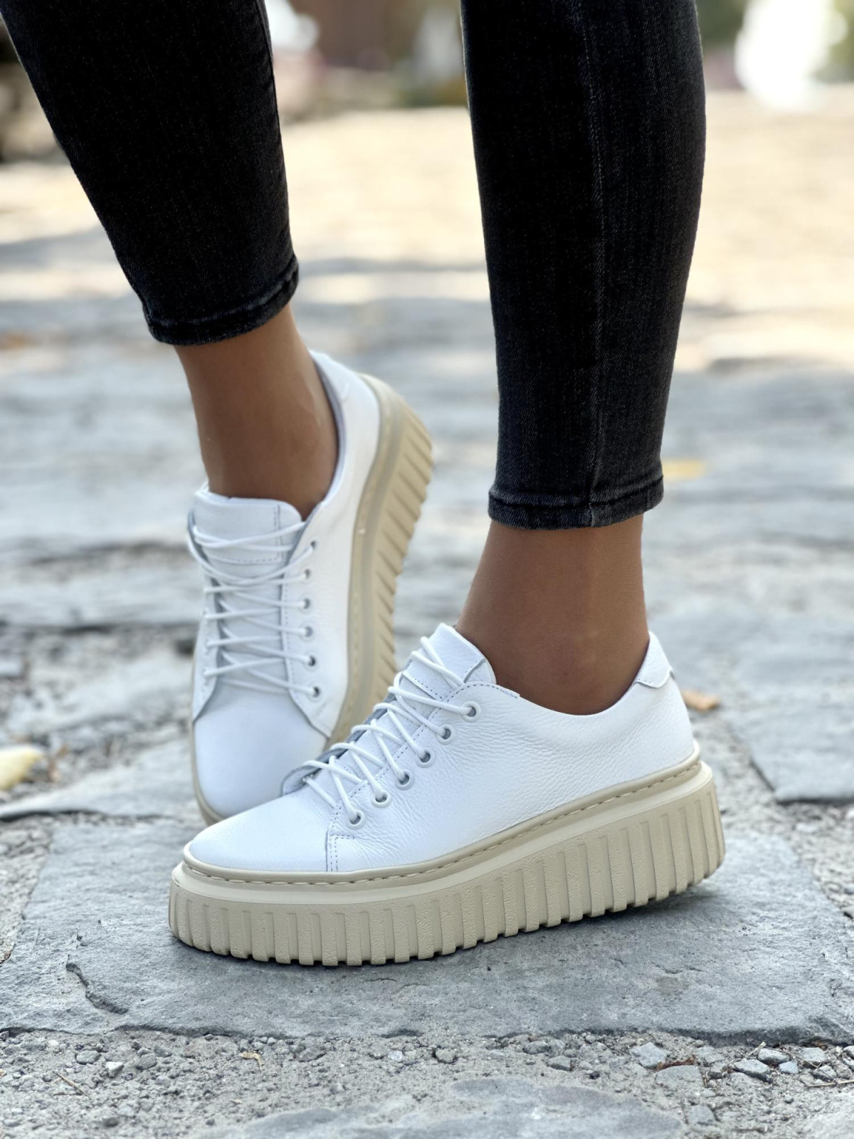 Wyjątkowe skórzane trampki OLEKSY Polskiej produkcji