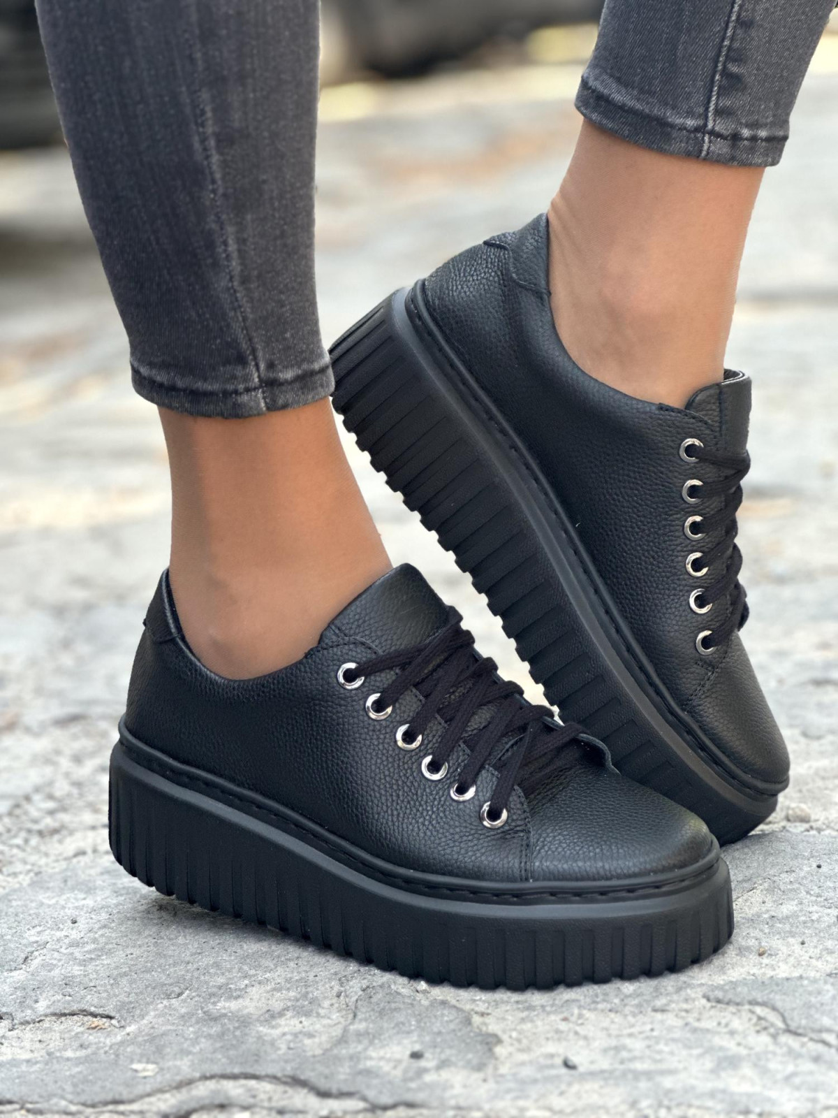 Trampki ze skóry OLEKSY Polskiej produkcji