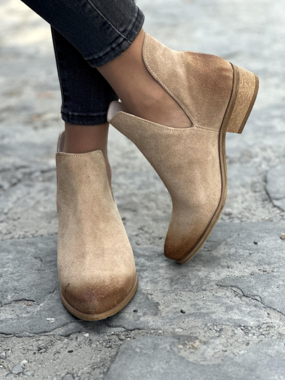 Eleganckie skórzane botki OLEKSY Polskiej produkcji