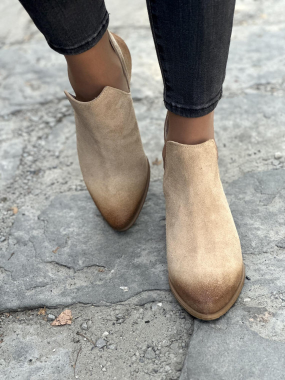 Eleganckie skórzane botki OLEKSY Polskiej produkcji