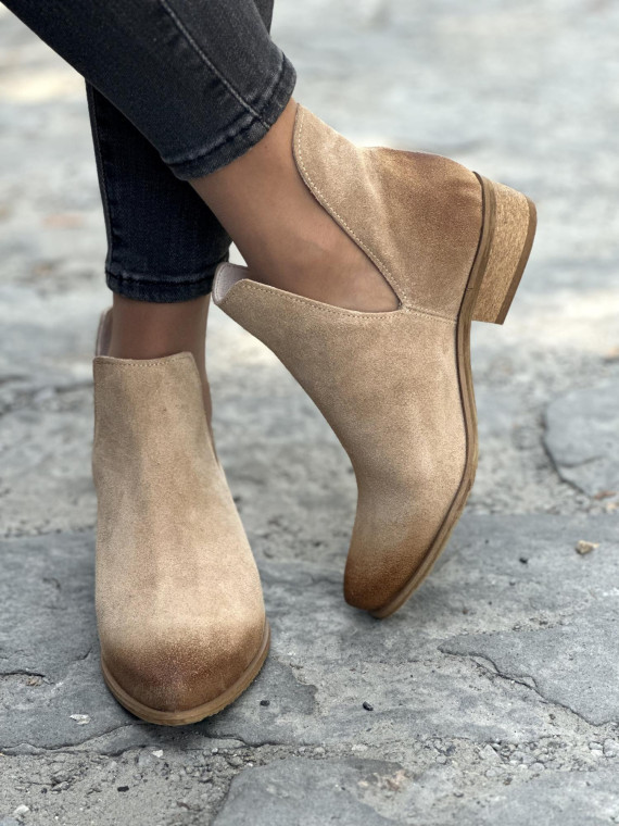 Eleganckie skórzane botki OLEKSY Polskiej produkcji