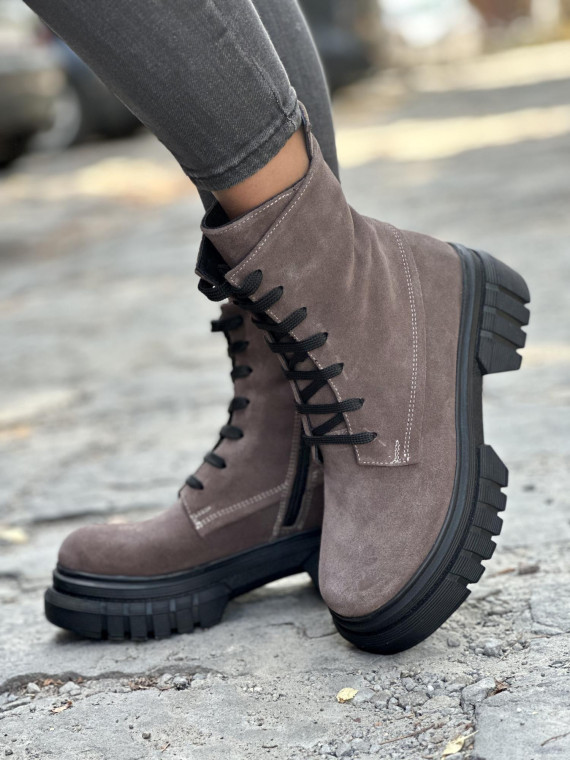 Stylowe trapery ze skóry naturalnej