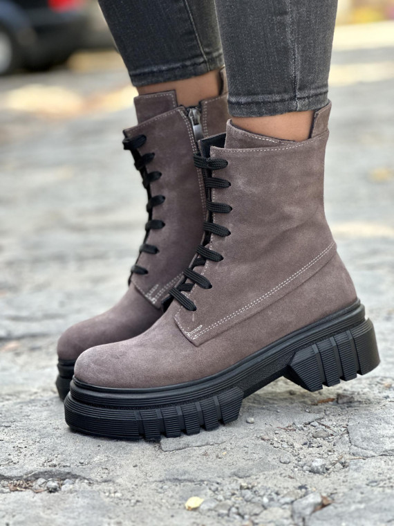 Stylowe trapery ze skóry naturalnej