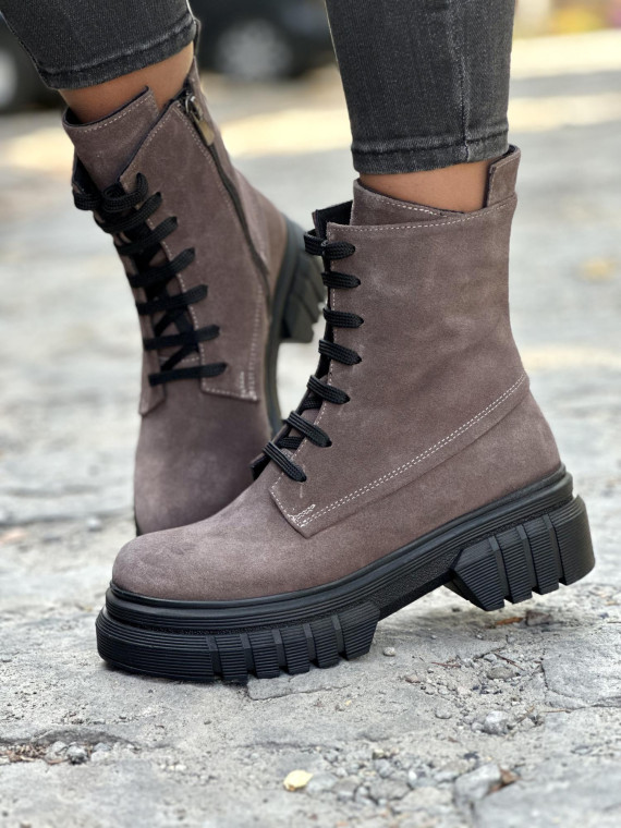 Stylowe trapery ze skóry naturalnej