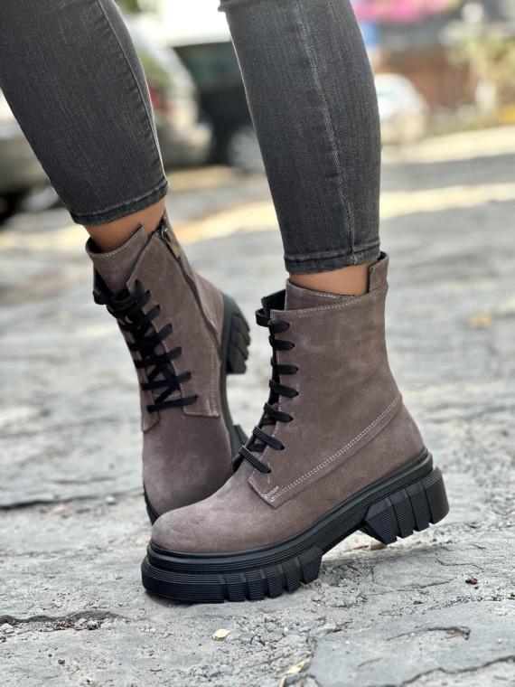 Stylowe trapery ze skóry naturalnej