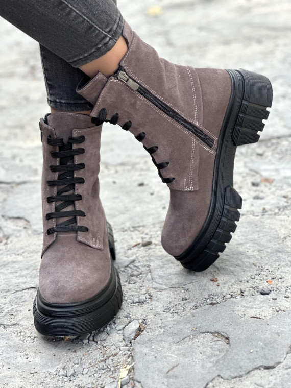 Stylowe trapery ze skóry naturalnej