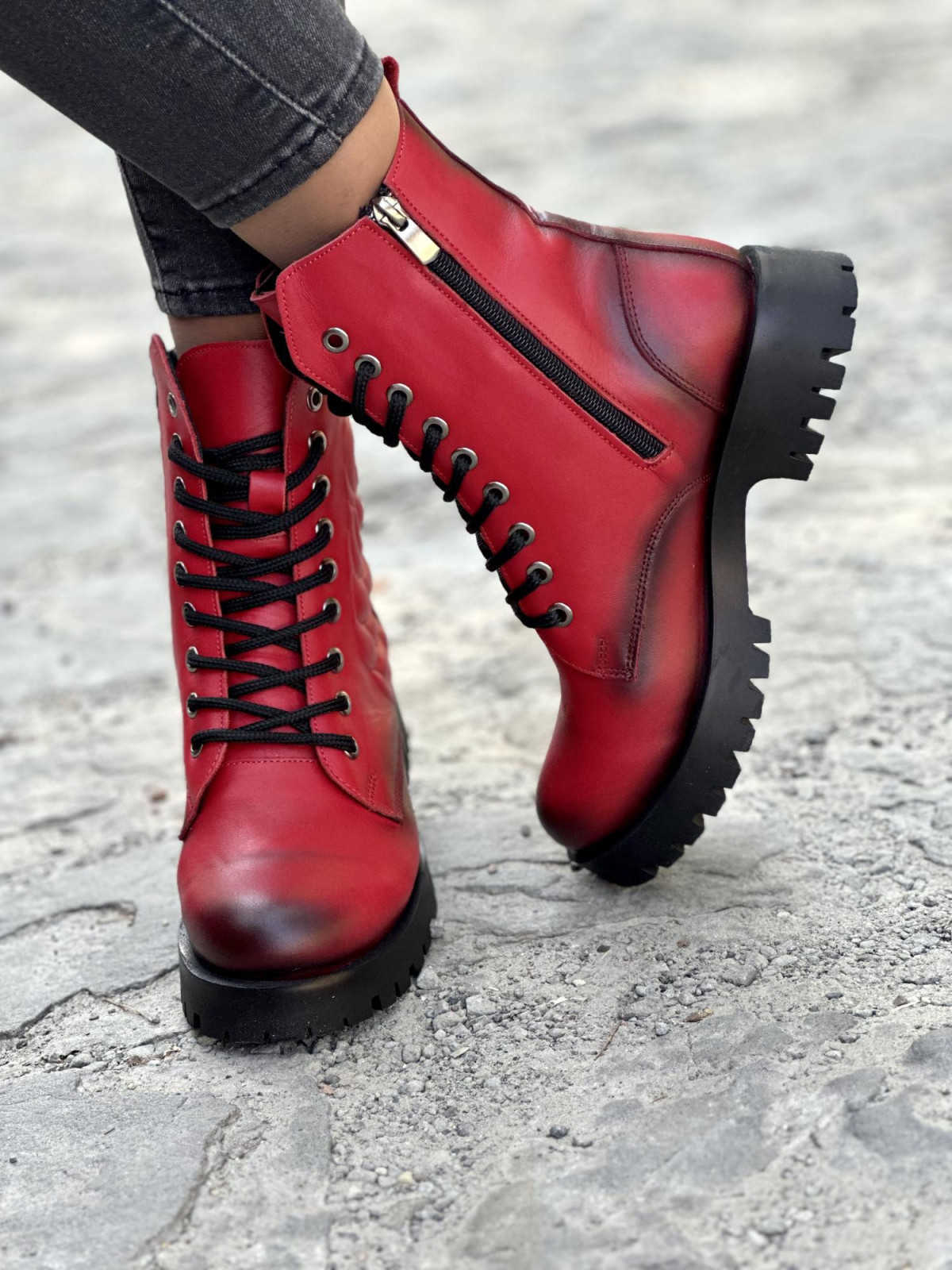 Trapery ze skóry naturalnej