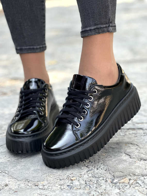 Eleganckie i nowoczesne skórzane trampki OLEKSY Polskiej produkcji