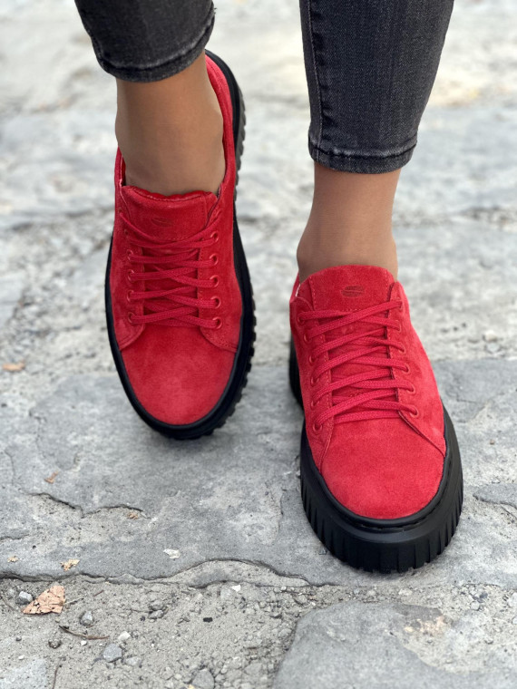 Niezwykle stylowe trampki skórzane OLEKSY Polskiej produkcji