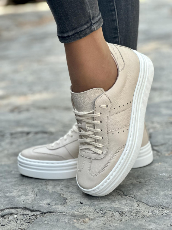 Wyjątkowe skórzane sneakersy OLEKSY Polskiej produkcji