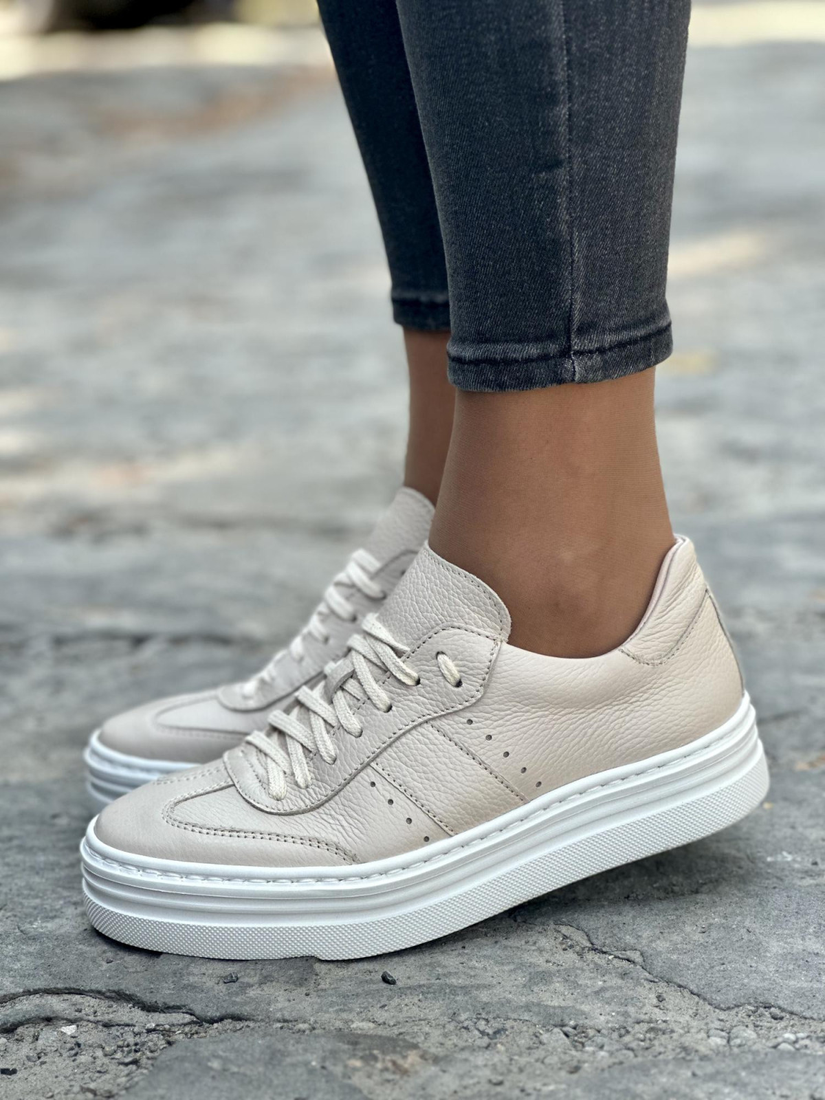 Wyjątkowe skórzane sneakersy OLEKSY Polskiej produkcji