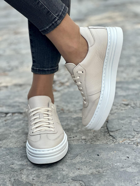 Wyjątkowe skórzane sneakersy OLEKSY Polskiej produkcji