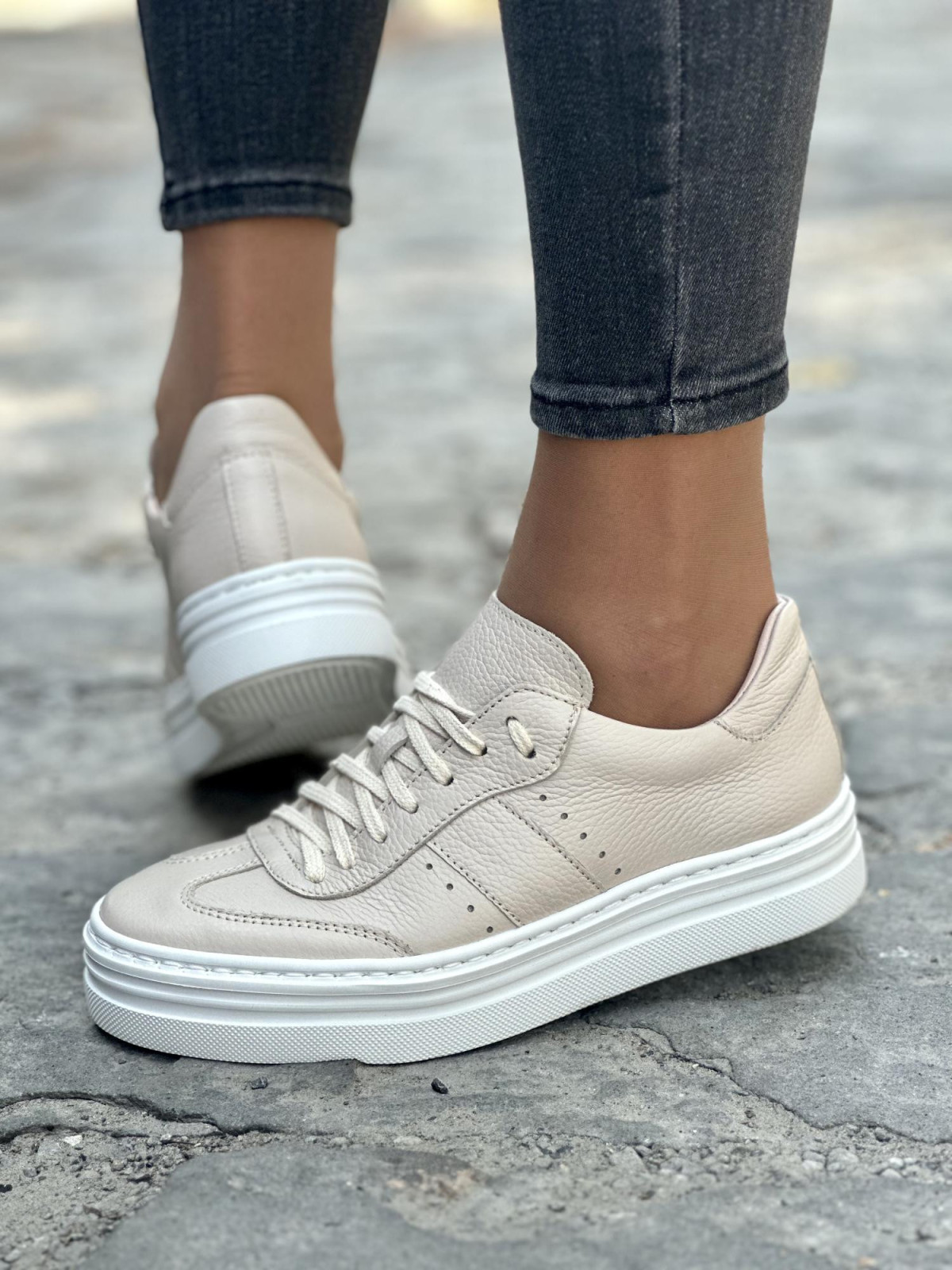 Wyjątkowe skórzane sneakersy OLEKSY Polskiej produkcji