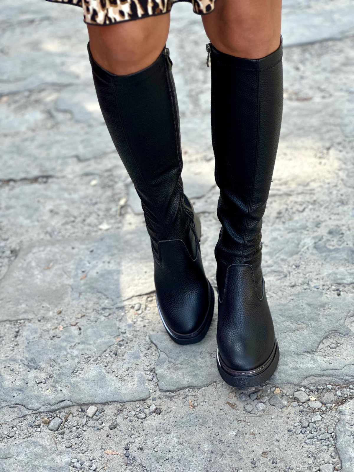 Wyjątkowe kozaki ze skóry OLEKSY Polskiej produkcji