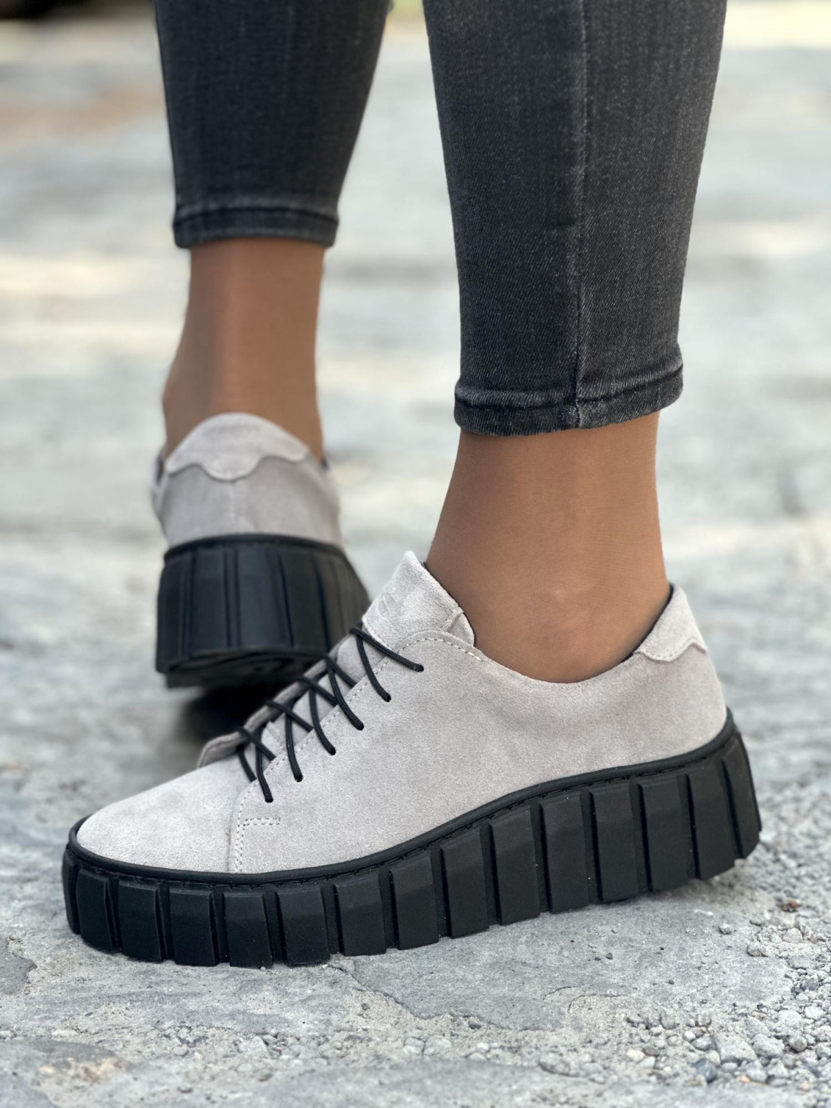 Trampki ze skóry OLEKSY Polskiej produkcji