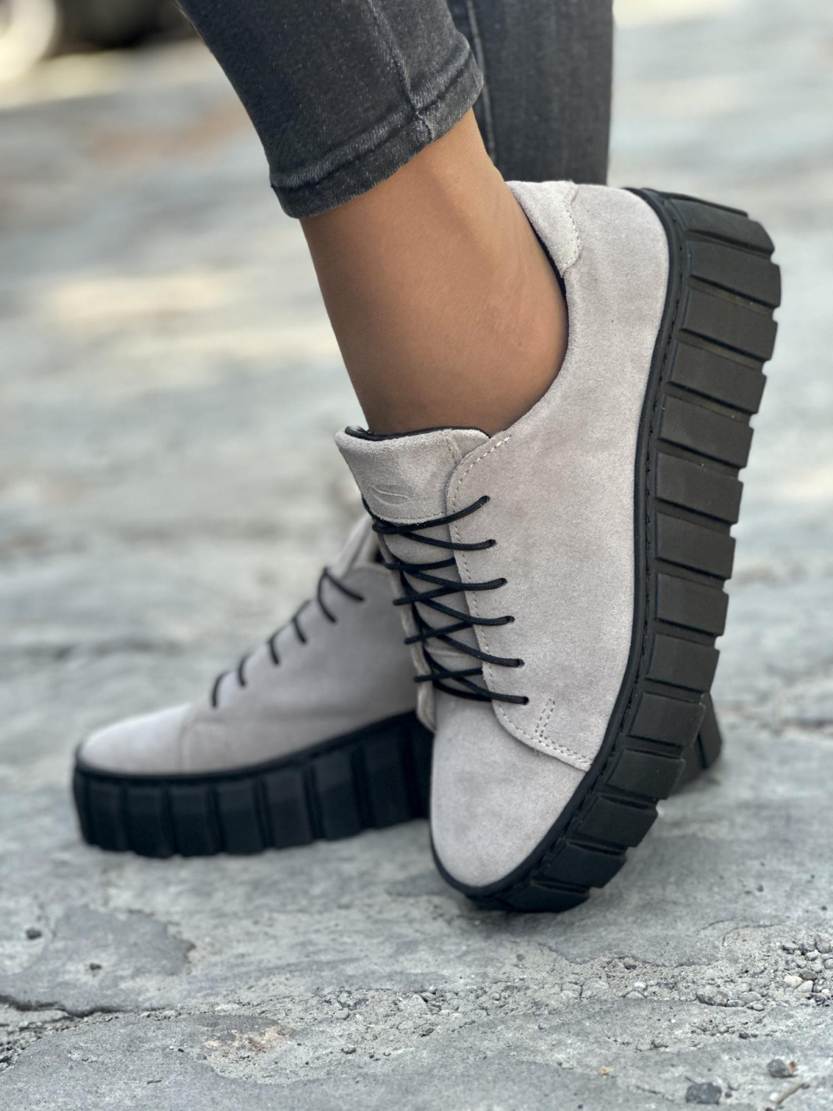 Trampki ze skóry OLEKSY Polskiej produkcji