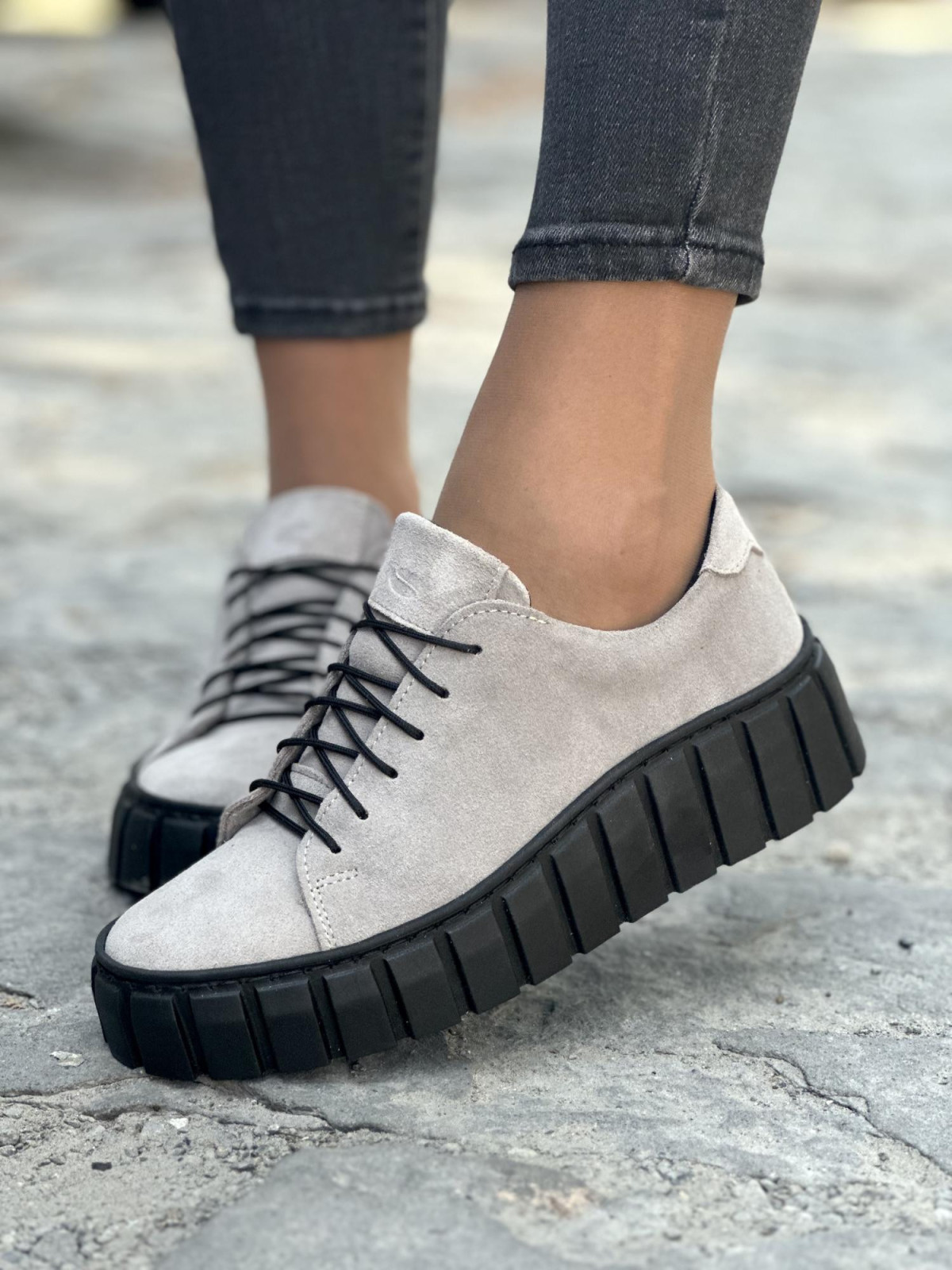 Trampki ze skóry OLEKSY Polskiej produkcji