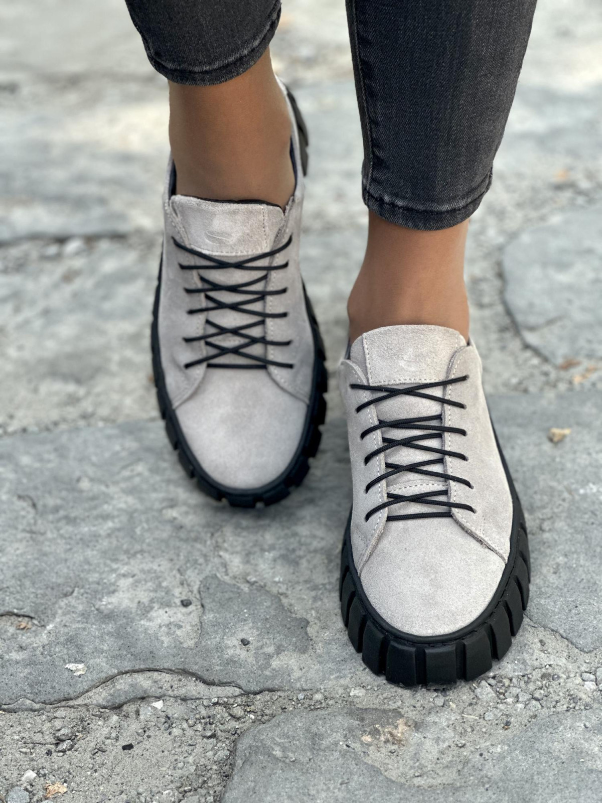 Trampki ze skóry OLEKSY Polskiej produkcji