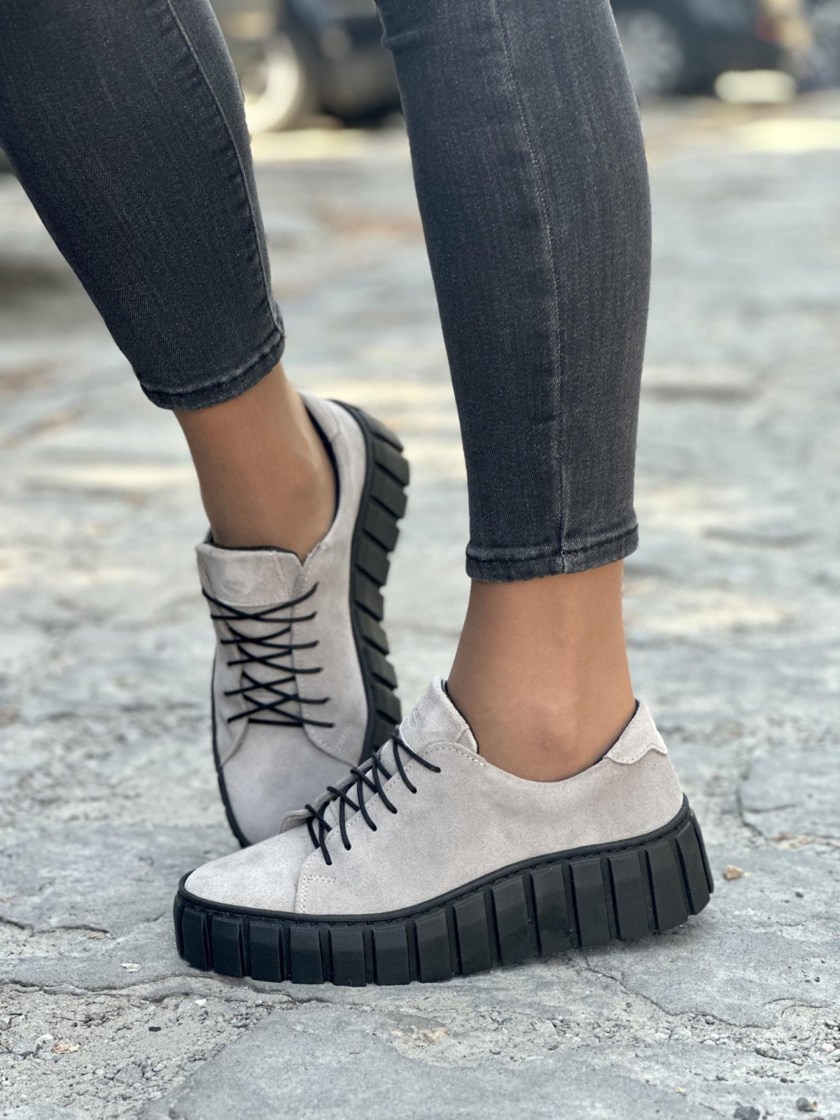 Trampki ze skóry OLEKSY Polskiej produkcji