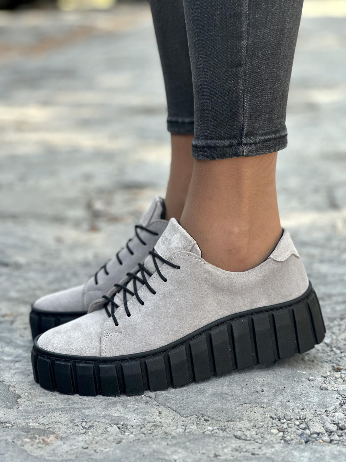 Trampki ze skóry OLEKSY Polskiej produkcji