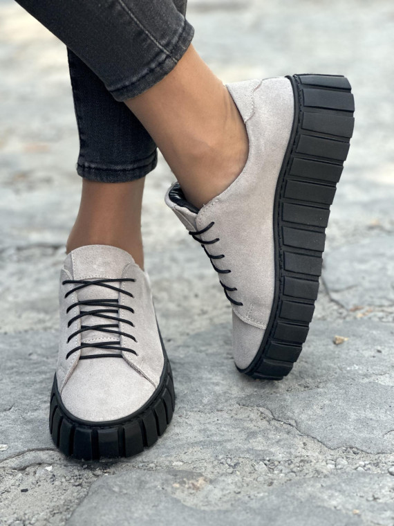 Trampki ze skóry OLEKSY Polskiej produkcji