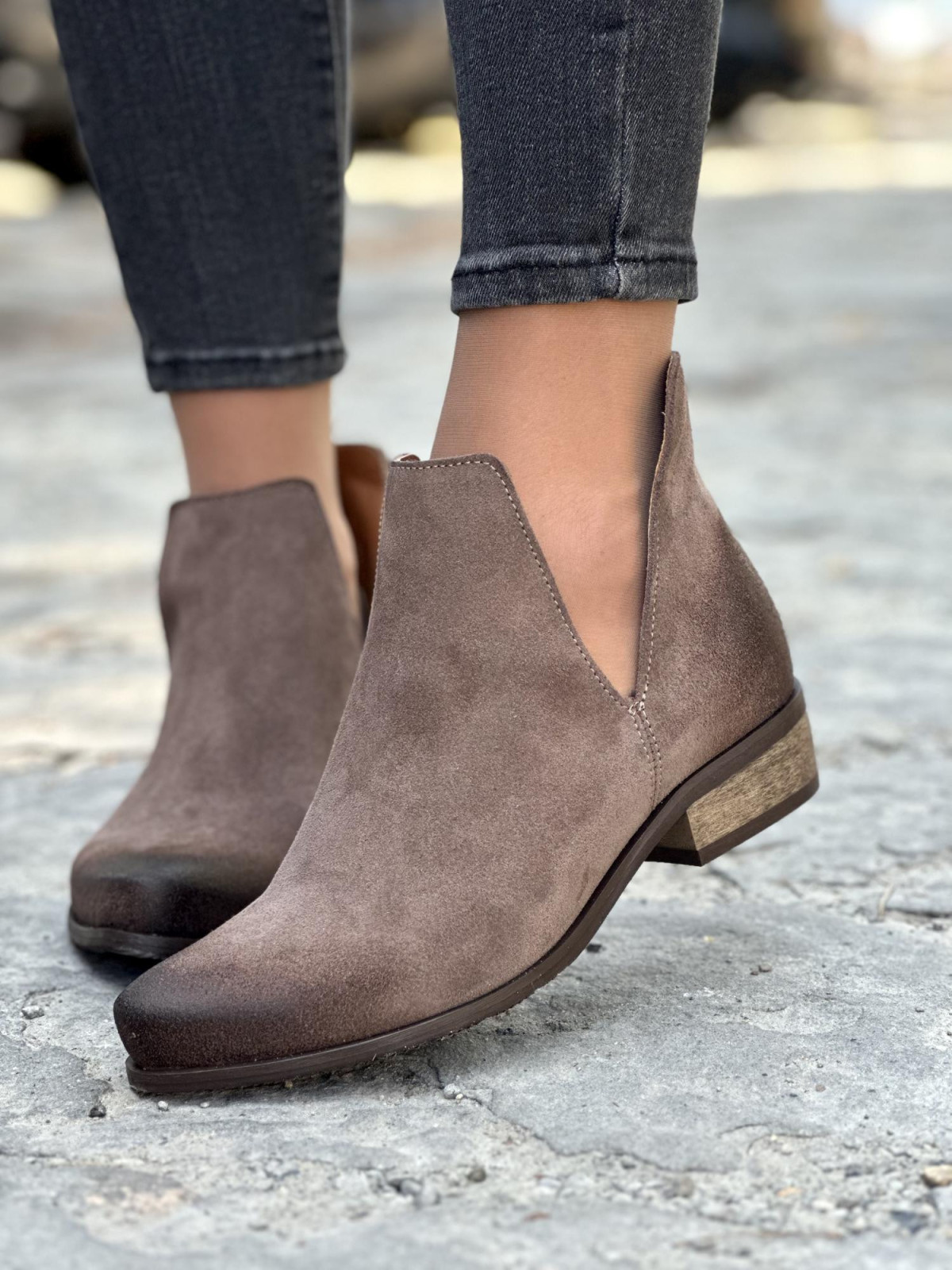 Eleganckie skórzane botki OLEKSY Polskiej produkcji