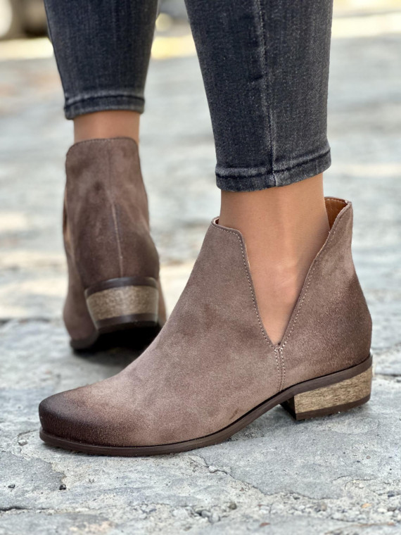 Eleganckie skórzane botki OLEKSY Polskiej produkcji