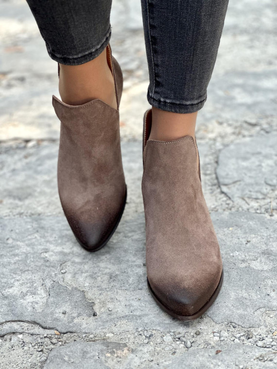 Eleganckie skórzane botki OLEKSY Polskiej produkcji