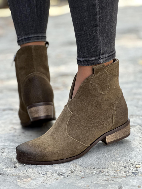 Stylowe kowbojki ze skóry OLEKSY Polskiej produkcji