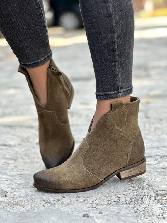 Stylowe kowbojki ze skóry OLEKSY Polskiej produkcji