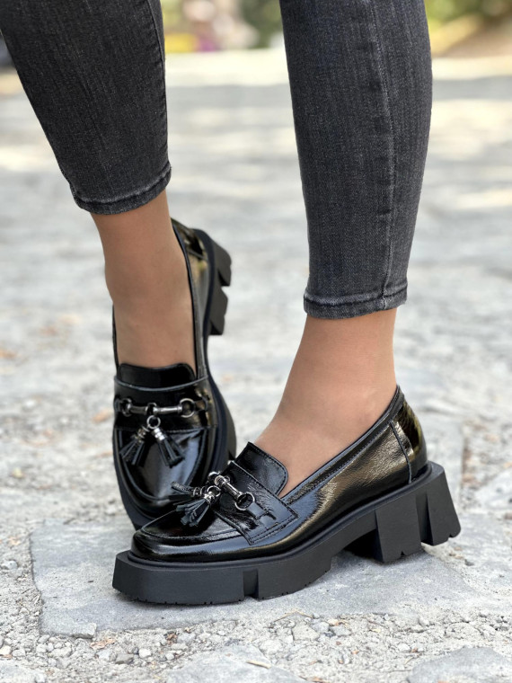 Eleganckie mokasyny ze skóry OLEKSY Polskiej produkcji