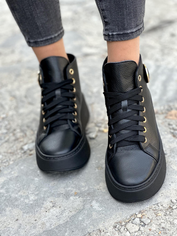 Wyjątkowe skórzane trampki OLEKSY Polskiej produkcji