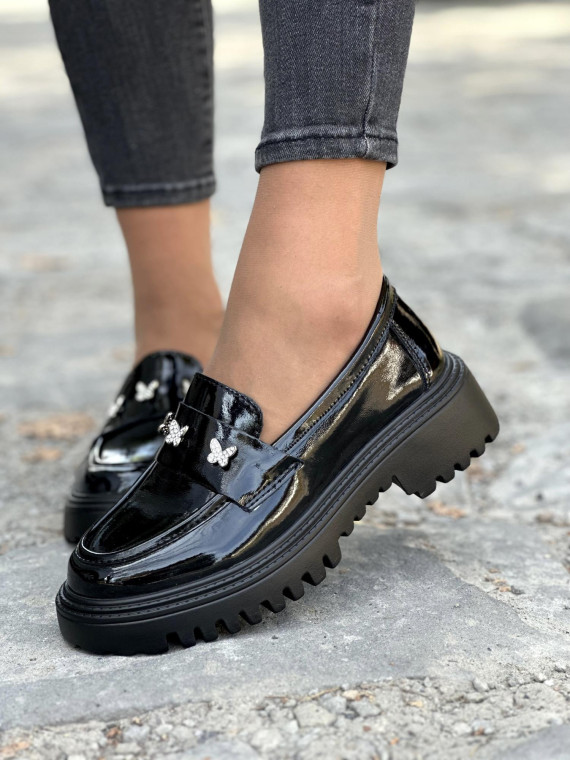 Eleganckie mokasyny ze skóry naturalnej