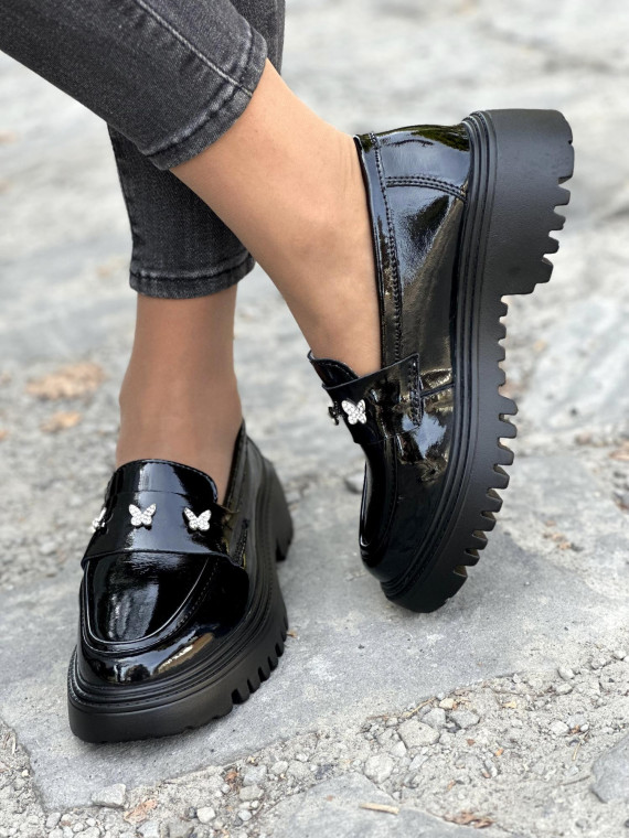 Eleganckie mokasyny ze skóry naturalnej