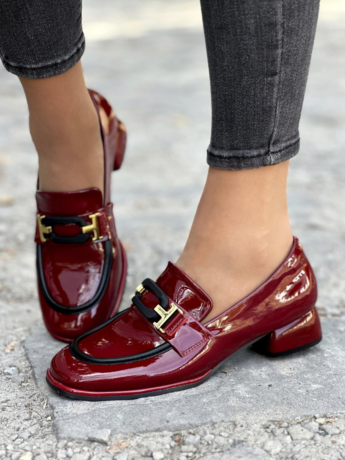 Eleganckie mokasyny z naturalnej skóry