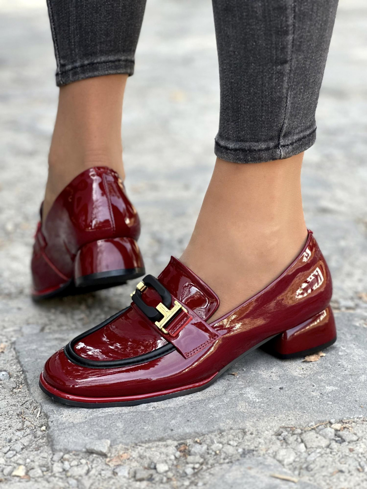 Eleganckie mokasyny z naturalnej skóry