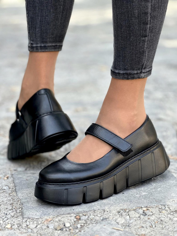 Nowoczesne półbuty OLEKSY z naturalnej skóry Polskiej produkcji