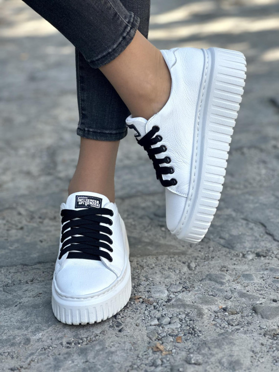 Wyjątkowe skórzane trampki OLEKSY Polskiej produkcji