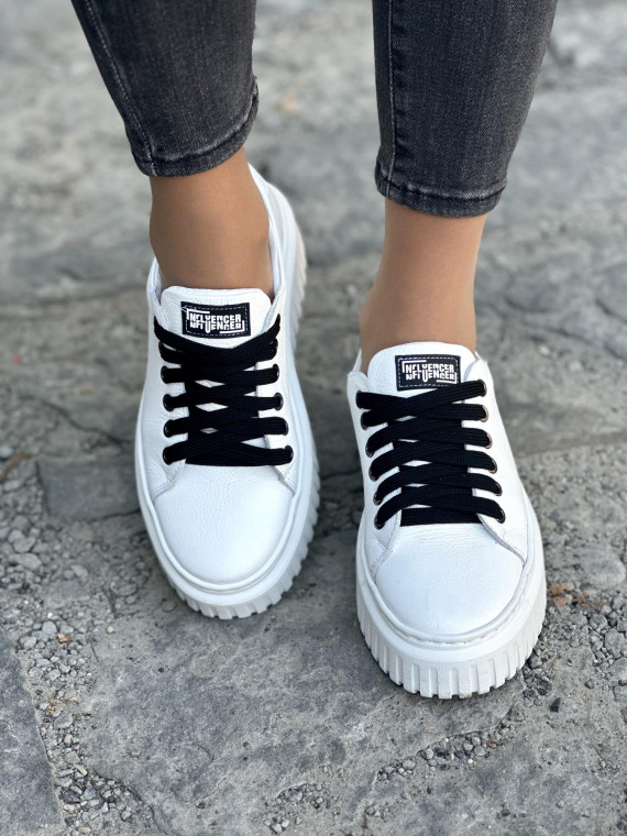 Wyjątkowe skórzane trampki OLEKSY Polskiej produkcji