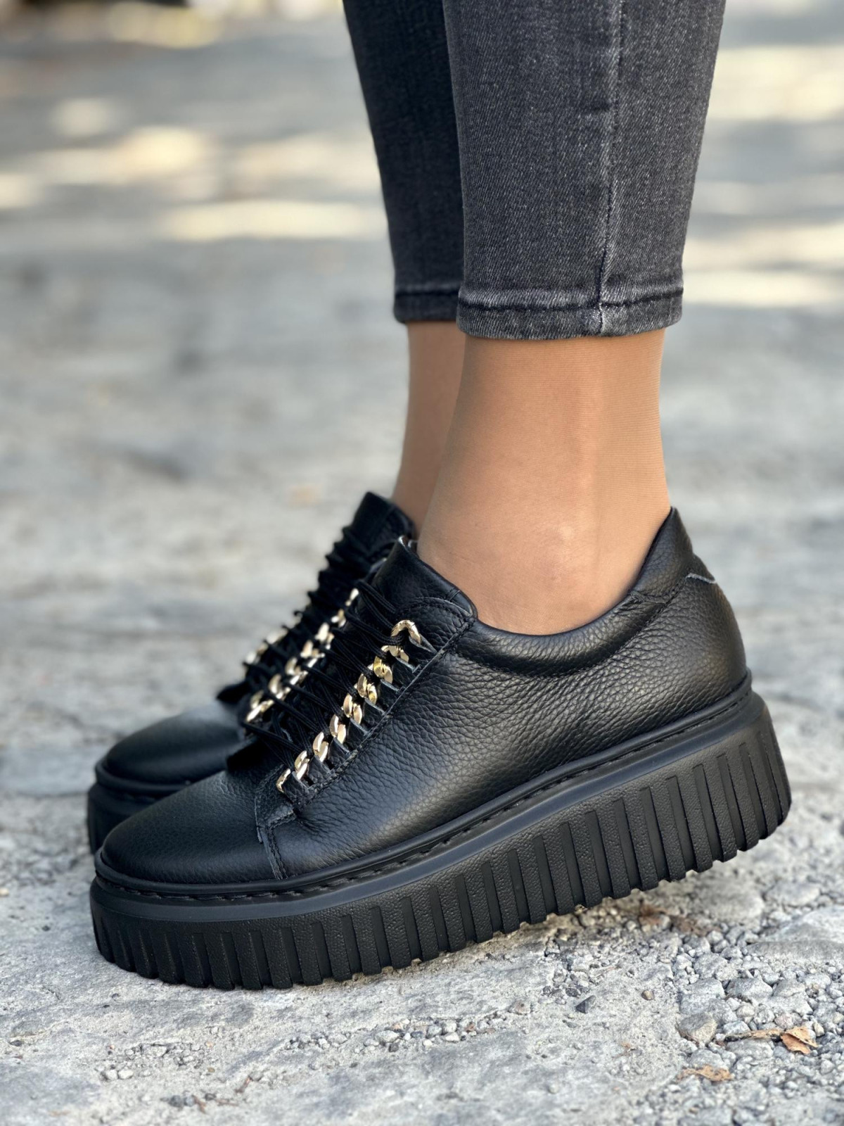 Sneakersy OLEKSY z naturalnej skóry Polskiej produkcji