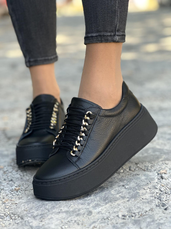 Sneakersy OLEKSY ze skóry Polskiej produkcji