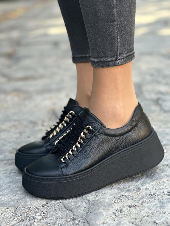 Sneakersy OLEKSY ze skóry Polskiej produkcji