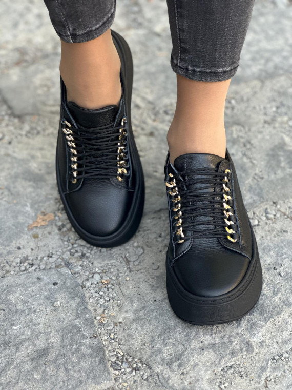 Sneakersy OLEKSY ze skóry Polskiej produkcji