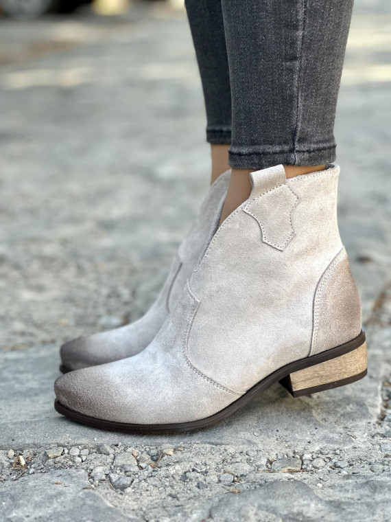 Botki damskie skórzane OLEKSY polskiej produkcji