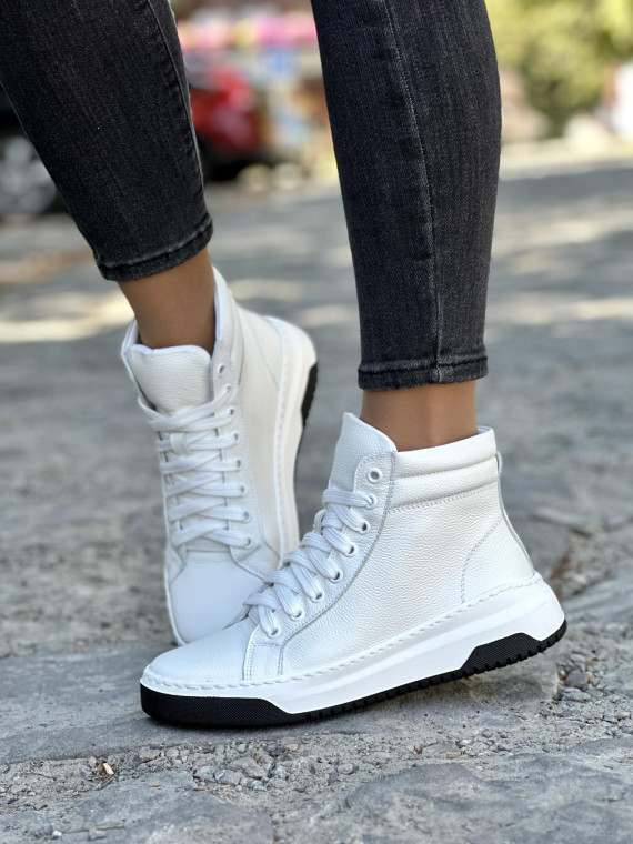 Stylowe trampki OLESKY z naturalnej skóry Polskiej produkcji