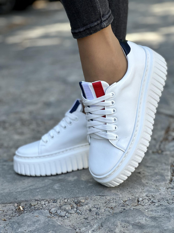 Wyjątkowe skórzane trampki OLEKSY Polskiej produkcji