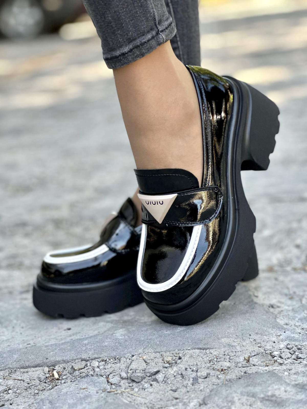 Eleganckie mokasyny ze skóry naturalnej