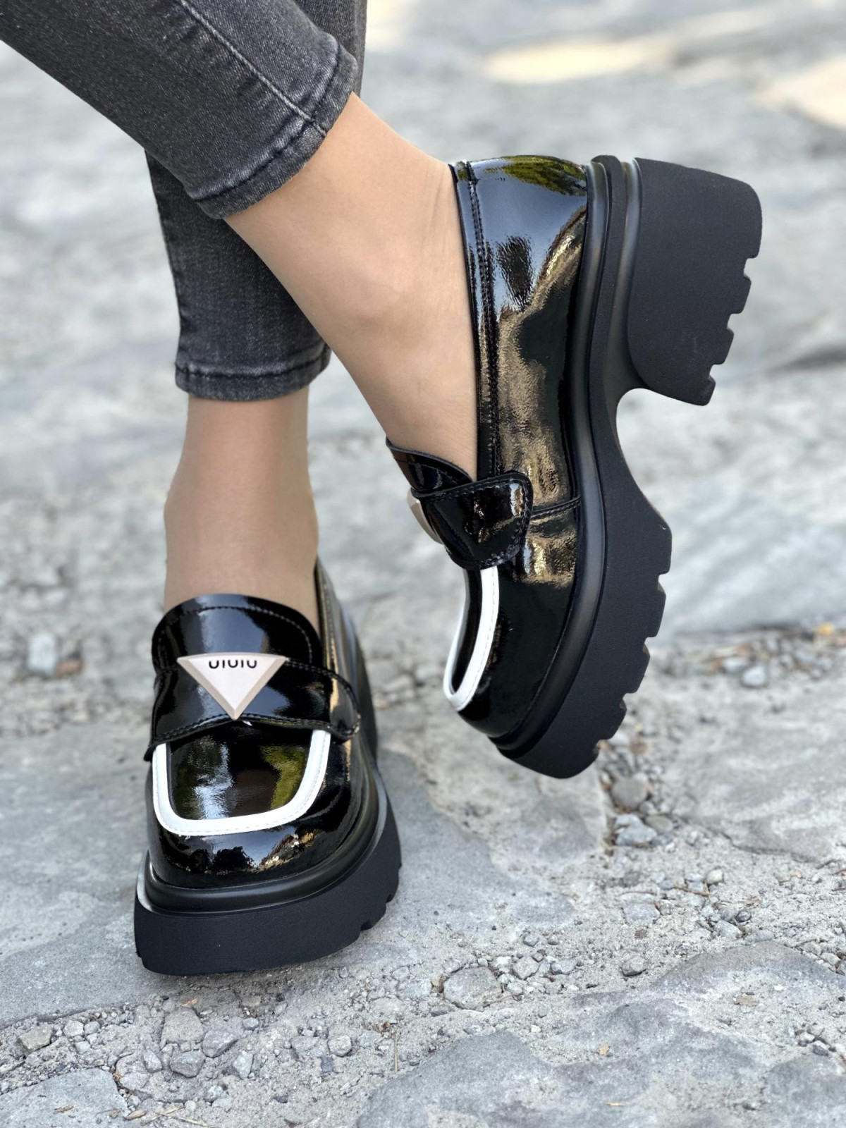 Eleganckie mokasyny ze skóry naturalnej